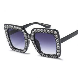 Rhinestone Sunglasses Women Fashion Shades