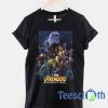 Marvel Avengers: Infinity War Character Collage T Shirt
