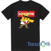 Pikachu Supreme Pokemon T Shirt