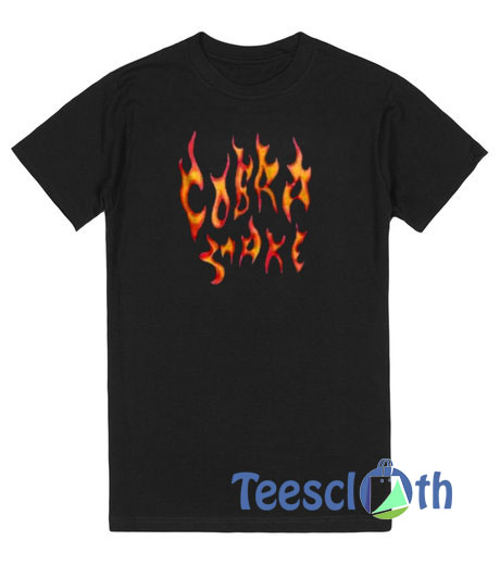 Cobra Snake Fire T Shirt