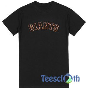 Giants Font T Shirt