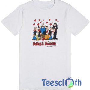 Popeye And Friends T Shirt