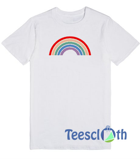 Rainbow Graphic T Shirt