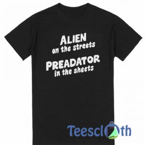 Alien On The Street T Shirt