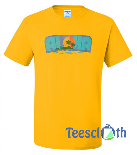 Aloha Yellow T Shirt