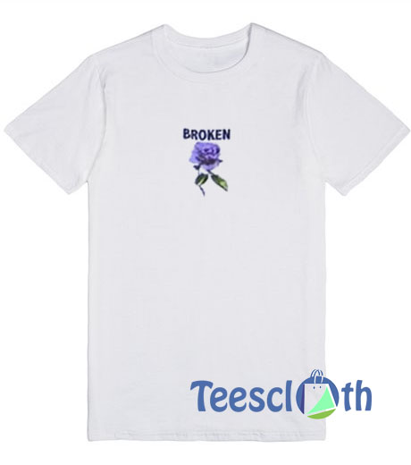 Broken Flower T Shirt