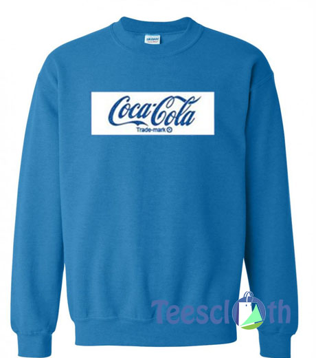 Coca Cola Trademark Logo Sweatshirt