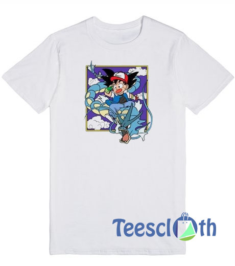 Dragon Ball Pokemon T Shirt