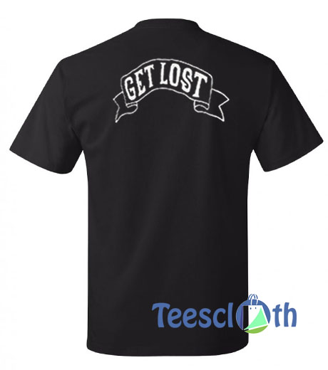 Get Lost Black T Shirt