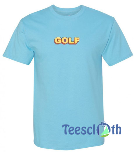 Golf Font T Shirt