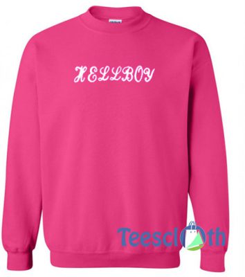 lil peep hellboy sweatshirt pink