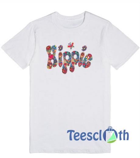 Hippie Font T Shirt