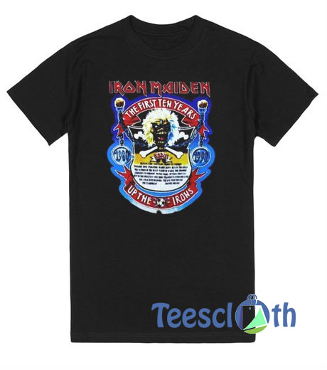 Iron Maiden The First Ten Years T Shirt