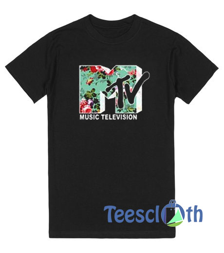 MTV Flower T Shirt