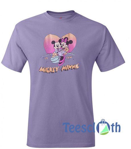 Mickey Loves Minnie T Shirt
