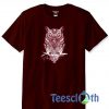 Owl Graphic T Shirt