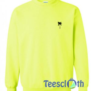 Palm Yellow Sweatshirt