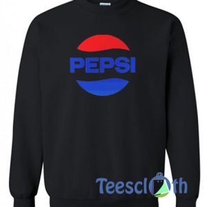 Pepsi Logo Black Sweatshirt