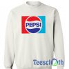 Pepsi Logo White Sweatshirt