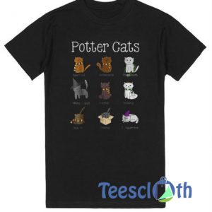 Potter Cats T Shirt