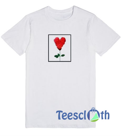 Rose Heart T Shirt