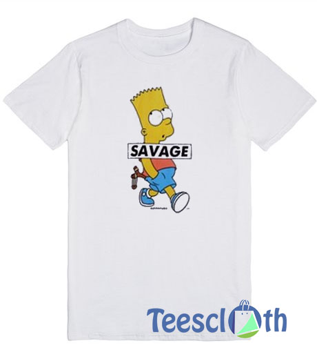 Savage Simpsons T Shirt
