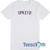 Spritz Font T Shirt