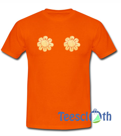Sunflower Orange Graphic T Shirt