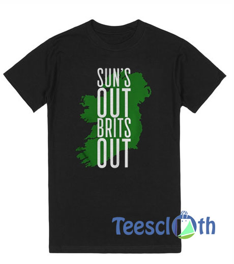 Sun's Out Brits Out T Shirt