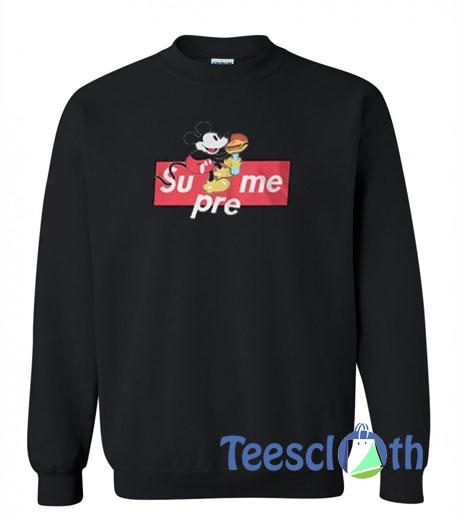 Supreme Mickey Mouse Sweatshirt