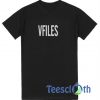 Vfiles Font T Shirt