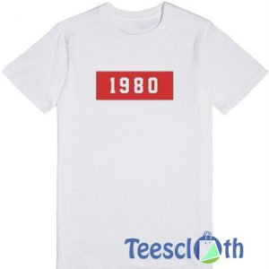 1980 Font T Shirt