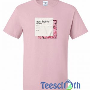 Aesthetic Pink Floral T Shirt