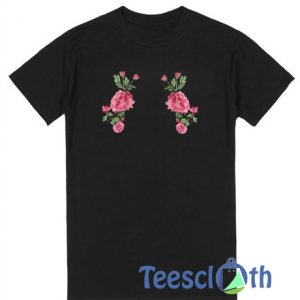 Beautiful Flower Boobs T Shirt