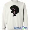 Breast Cancer Black Woman Sweatshirt