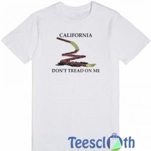 California Dont Tread On Me T Shirt