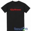 Girlboss Font T Shirt