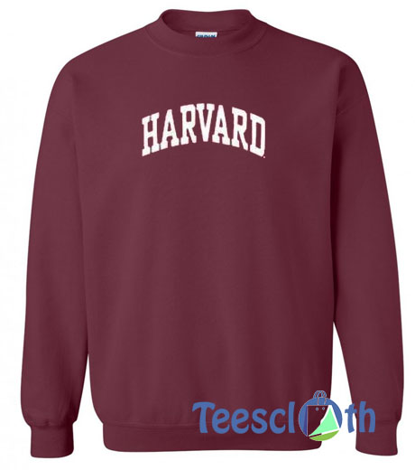 Harvard Maroon Sweatshirt Unisex Adult Size S to 3XL | Harvard Maroon ...