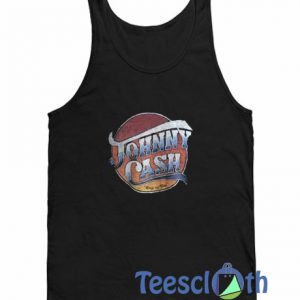 Johnny Cash Ring Of Fire Tank Top