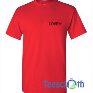 Lover Red T Shirt