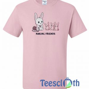 Making Friends Rabbits T Shirt