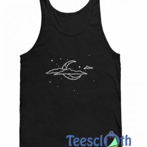 Moon And Cloud Tank Top