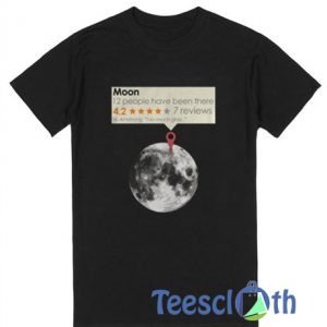 Moon Graphic T Shirt