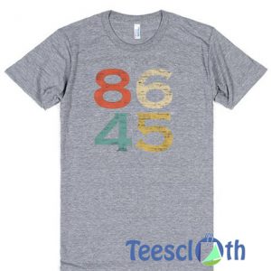 Number 86 45 T Shirt