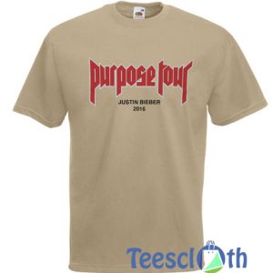 Purpose Tour Justin Bieber T Shirt