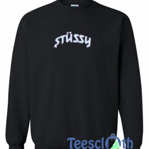 Stussy Font Sweatshirt