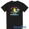Vintage 90s 1990 Bart Simpson Skateboard T Shirt