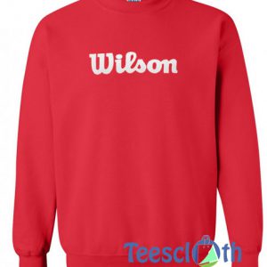Wilson Font Sweatshirt