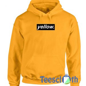 Yellow Font Hoodie