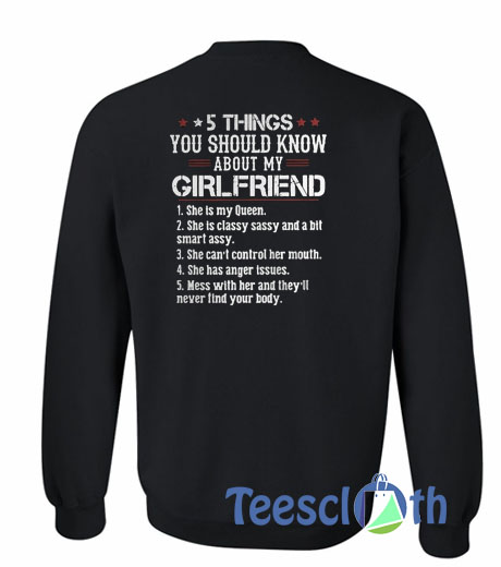 5 Things You Should Know Sweatshirt